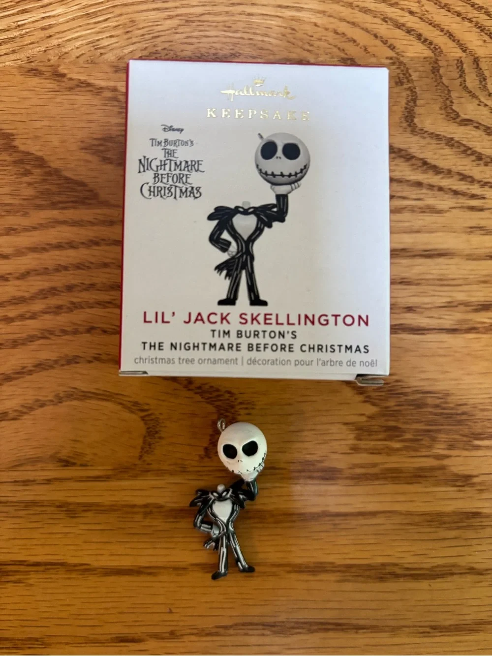 Hallmark Keepsake 'Lil' Jack Skellington' Ornament - holiday Christmas